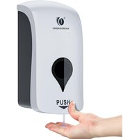 1000ML Liquid Soap Dispenser for Bathroom Kitchen Wall Mount No Drill Dish Hand Soap Shower Soap Shampoo Dispenser Container