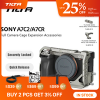TILTA Full Camera Cage for Sony a7C II / a7C R for Sony A7 C 2 R TA-T60-HCC-TG Half Cage Full Cage with Cold Shoe Receivers