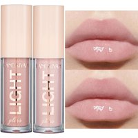 Waterproof Mirror Nude Lip Gloss Long Lasting Moisturizing Colour Rendering Non Sticky Cup Liquid Lipstick Lips Makeup Cosmetics