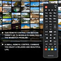 AKB74915324 Replacement Remote Control for LG TVs 32LH604V/43LH590V/49LH590V/65UH625V