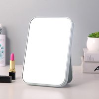 1PC Mirror Folding Home Student Makeup Mirror Large Dormitory Desktop Portable Glass Mirror Household Goods