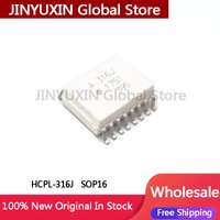 10-50Pcs HCPL-316J A316J 316J SOP-16 IC Chip In Stock Wholesale