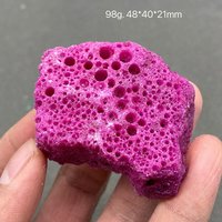100% natural Fluorescent Ruby rough mineral stones and crystals healing crystals quartz gemstones