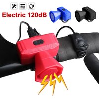 AliExpress NONE Bicycle Bell Electric Wired Control Road Bike Bell Rings USB Rechargeable Bike Horn Safety Sound Alarm Cycling Accessories