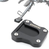 Fit For Royal Enfield Guerrilla 450 2024-2025 Motorcycle Kickstand Shoe Foot Side Stand Enlarger Extension Enlarger Plate Pad