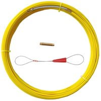 4.5MM 60M Fiberglass Cable Running Puller Fish Tape Rod Wire Conduit Wiring Reel