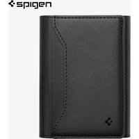 Spigen Powerful Magnetic Leather Fold Wallet Card Case for IPhone 17 16 15 14 13 12 Pro Max Wallet Card Holder Protective Cover