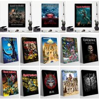 Iron Maiden Canvas Wall Art Posters Personalized Photo Printing for Room Decoration Aesthetics Home Decorations Wand Deko Arts
