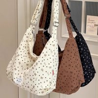 New large-capacity dumpling bag Korean version INS single-shoulder bag Student class commuting crossbody bag Women's