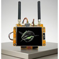 Moduł RF NM-RF-Hat Companion Hat Multi-Band RF dla CYD Bruce ESP32-2432S028 CC1101 IR TX/RX NRF24 PN532 433M OOK z zarządzaniem energią i gniazdem TF