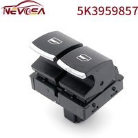 NEVOSA nouveau bouton de levage de commutateur de fenêtre électrique 5K 3959857 Pour V W Golf Rabbit Eos Passat