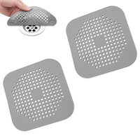 Durable Silicone Kitchen Sink Strainer Hair Drain Catcher Shower Drain Strainer Adsorption Sink Strainer Floor Drain Filter