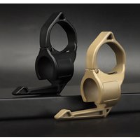 Flashlight Holder Anti-slip Finger Ring Flashlight Adapter Compatible Pocket Clip Accessories Outdoor Portable Equipment