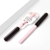 Mini Round Hair Brush Roller Comb Hair Comb Detangling Hair Brush Anti Static Scalp Massage Combs Barber Home Hair Styling Tool