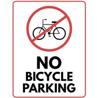 AliExpress 1f,No Bicycle Parking Sign Parking Signs 8