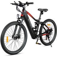 AliExpress E-Bike 750W Powerful Motor 48V14AH Lithium Battery Adult Electric Bike Hydraulic Disc Brakes 26 Inch Tires Mountain Riding Ebike