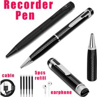 Recording Pen 8G 16G 32GB 64G 128G Portable Voice Recorder Digital Sound Record One-Touch Recording/Saving Audio Dictaphone