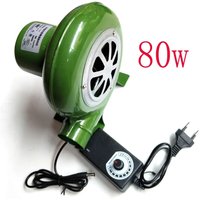 Electric Blower Fan BBQ Fan 100v 220v Suitable for Barbecue Mini Blacksmith Forges Blower with Speed Adapter AC100-240V M89B