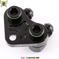 Hot BATTLE BEE 8HP Oil Cooler Adapter for Transmission N20 N55 N63 N73 B48TU ZF8HP ZF8PH45 ZF8PH51 ZF8HP70 ZF8HP90 BB-TCA-133