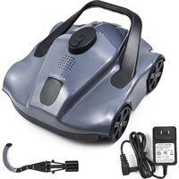 Automatic Robotic Pool Cleaner Cordless Robotic Pool Vacuum for In Ground Flat Pools Automatic Home Appliance Swimming Pool