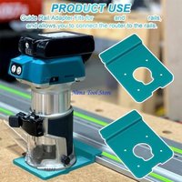 31GJ High Performances Guide Adapter For RT0701C,XTR01Z,DRT50,RT0700C Trim Routers Accurate Straight Edges Trim Work