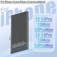 AliExpress XDOU New 0 Cycle Battery For IPhone 12 13 Mini Pro Max High Capacity Bateria For 12mini 13mini 12Pro 13Pro Sticker Free Tools