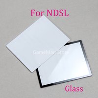 10pcs Top Upper LCD Screen Cover Glass Lens For Nintendo DS Lite For NDSL Game Console Replacement Part