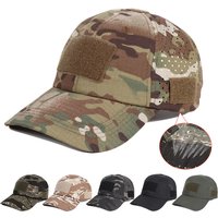 1pcs New Men Camouflage Baseball Cap Breathable Sunscreen Hat Outdoor Sports Hunting Hiking Camping Beach Fishing Sun Hat