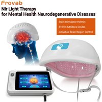 Professional PBM Therapy Device 448 Diodes Brain Stimulation Helmet 810nm NIR Light Parkinson Stroke Recovery Memory Improvement