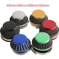 Universal 42mm 44mm 50mm 54mm Air Filter Clearner For Gas Motorized Bicycle Push Mini Moto Pocket Bike ATV Quad Motorcycle Parts