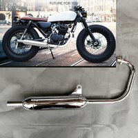 Motorcycle Modified Exhaust Pipe for Honda Haojue Loncin Lifan Skygo Dayang for CG125 ZJ125 CDI125 DY125 LX125 Motorbike Muffler