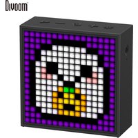 Divoom Timebox Evo speakers bluetooth wireless with Clock Alarm Programmable LED Display for Pixel Art Creation Unique Gift