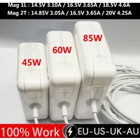 Charger For Mac book Air Pro 45W 60W 85W New A1466 A1278 A1502 A1398 A1286 A1465 Power Adapter Mag* 2 1 Magnetic Power Adapter
