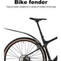 AliExpress APWIKOGER Bicycle Mudguard Strong Toughness Bike Tire Wheel Mudguard Lightweight Road Bike Wheel Fenders for Front Rear Wheels Below 50mm