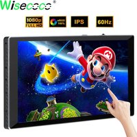 7 Inch Touchscreen FHD 1920x1080 LCD Display Raspberry Pi Laptops Portable Monitor 60Hz USB-C Touch Panel