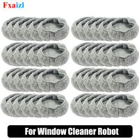 Microfiber Cleaning Rag For Window Cleaner Robot 188168 Parts Universal Round Robot Vacuum Cleaner Towel Dust Cloth Part