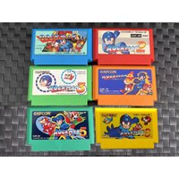 Rockman1-6 for FC Console 60Pins Video Game Card