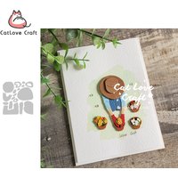 Catlove Horticultural Flower Planting Metal Cutting Dies Scrapbooking Stencil Die Cuts Card Making DIY Craft Embossing New Dies