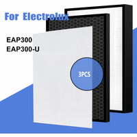 Replacement Filter Air Purifier For Electrolux EAP300 EAP300-U Activated charcoal Carbon and PM2.5 HEPA Filter Set