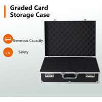 Graded Carrying Cases Display Case Storage Box for Game PSA Waterproof Graded Slab Card Storage Box
