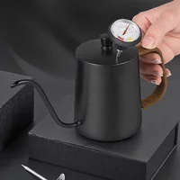 Stainless Steel Coffee Thermometer 0-100℃ Probe For Milk Frother Jug Espresso Pot Cafe Kitchen Temperature Tool
