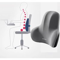 Car Lumbar Cushion Chair Backrest Memory Foam Cushion Waist Support Multifunctional Pain Relief Pillow Car Seat Car Assesories