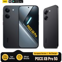 POCO X8 Pro 5G Wersja Europejska 256GB/512GB 6.59" AMOLED 1.5K 120Hz 6210mAh 50MP OIS IP68 NFC Dimensity 8500-Ultra Bez Ładowarki