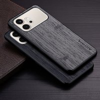 Case for Honor 600 Pro Lite 400 Pro Smart Lite Straight Wood Grain PU Leather phone cover for Honor 600 Pro case