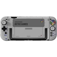 Retro-Hartschutzhülle für Nintendo Switch 2 Konsole - Silikon-Griffschutz für Joy-Con 2 Controller mit Gratis-Kappen