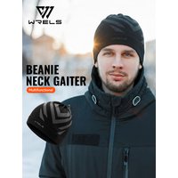 AliExpress WRELS WRLES Beanie Winter Hat Ski Face Mask Neck Gaiter Multi-functional Windproof Moisture Wicking Running Hiking Motorcycle Mask Cap