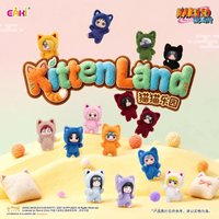 New Genuine Eaki Naruto Shippuden Cat Paradise Series Blind Box Vol.3 Cute Plush Doll Surprise Gift Fans Collection Trendy Toys