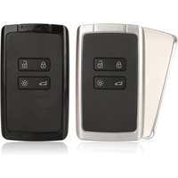 jingyuqin Replacement for Renault Megane IV Espace 5 Scenic DUSTER CUPTUR KOLEOS Flip Remote Car Key Shell 4Button