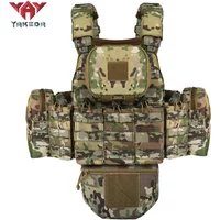 YAKEDA Tactical Vest Outdoor Hunting Plate Carrier Protective Adjustable Vest Airsoft Carrier Combat Equipment