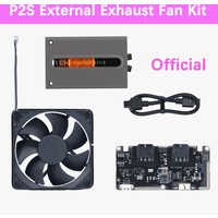 Official Original For Bambu Lab P2S External Exhaust Fan Kit For Bamboo P2S 3D Printer Accessory